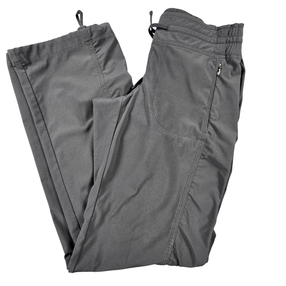 Athleta Trekkie Ruched Hiking Pants Womens Gray Lightweight Outdoor Trousers